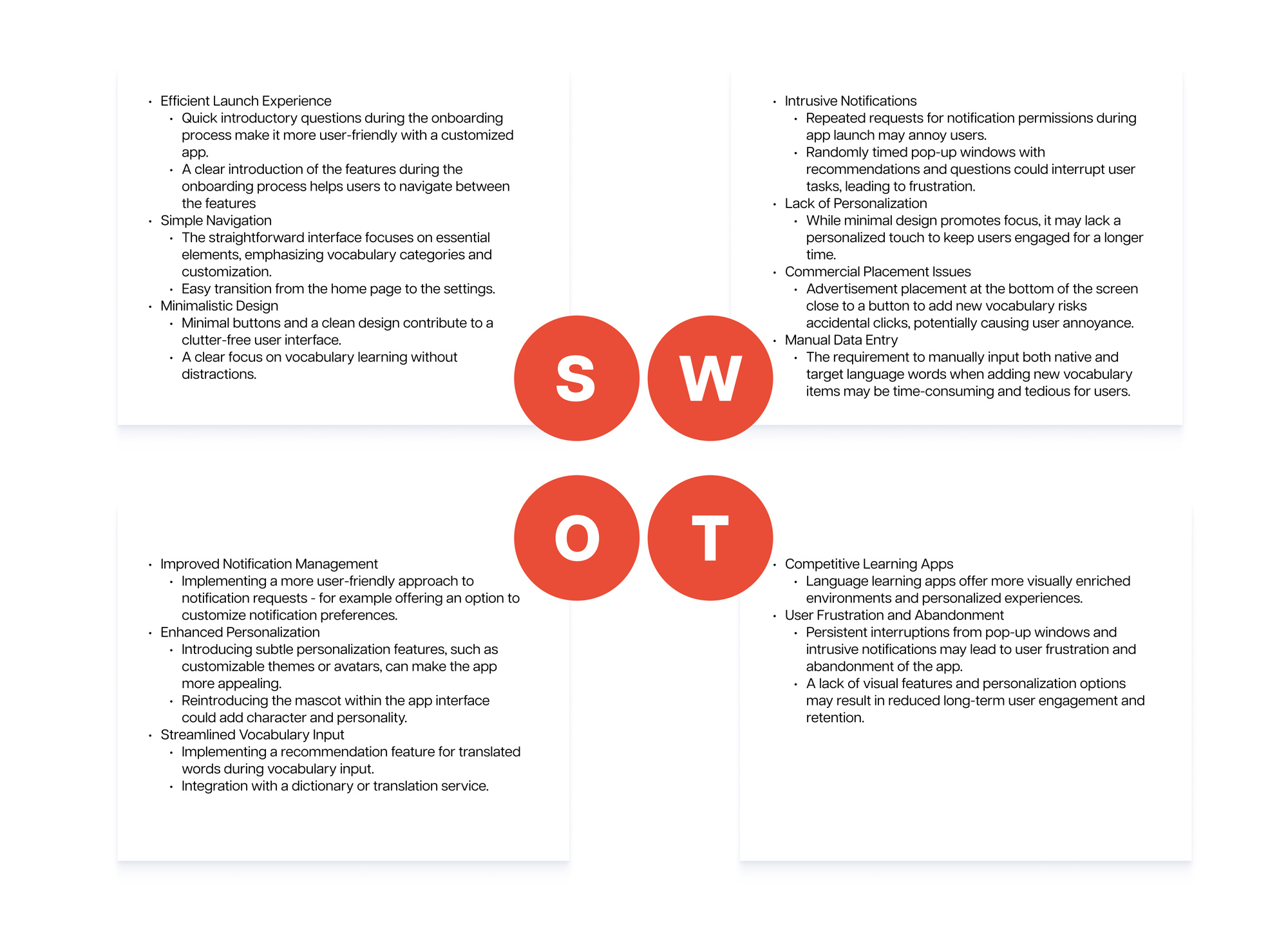 Lexilize SWOT